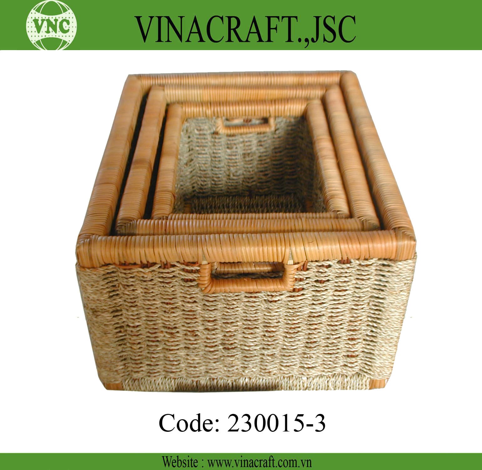 Bamboo Laundry Basket for Bathroom